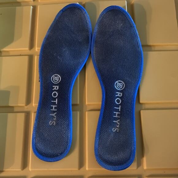 Rothy's Navy Blue Round-Toe Flats - Picture 8 of 9
